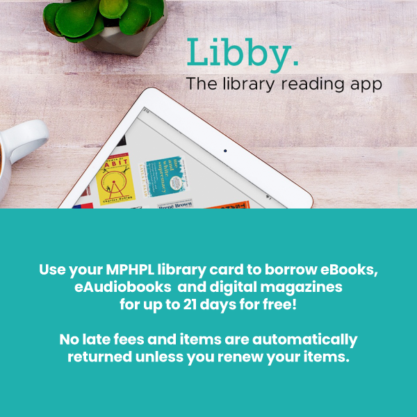 Libby the library reading app.