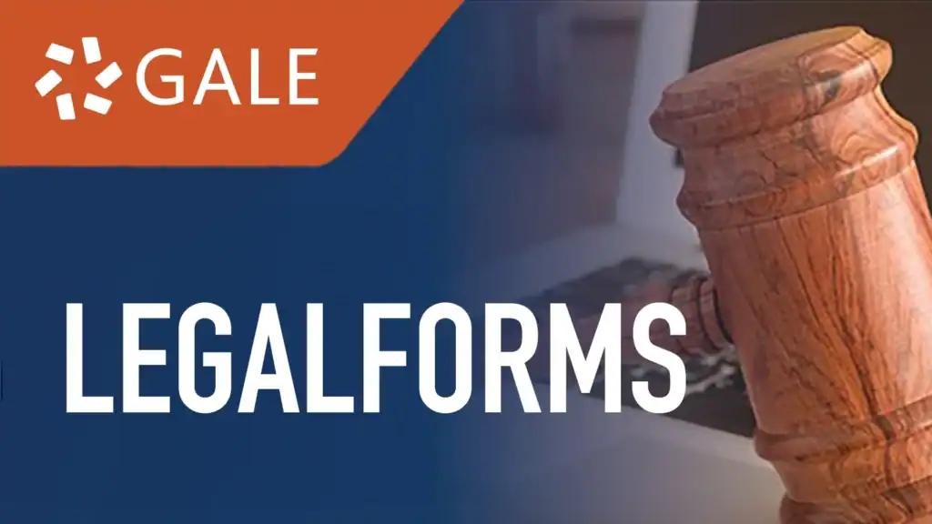 Gale logo. ‘Legalforms’.