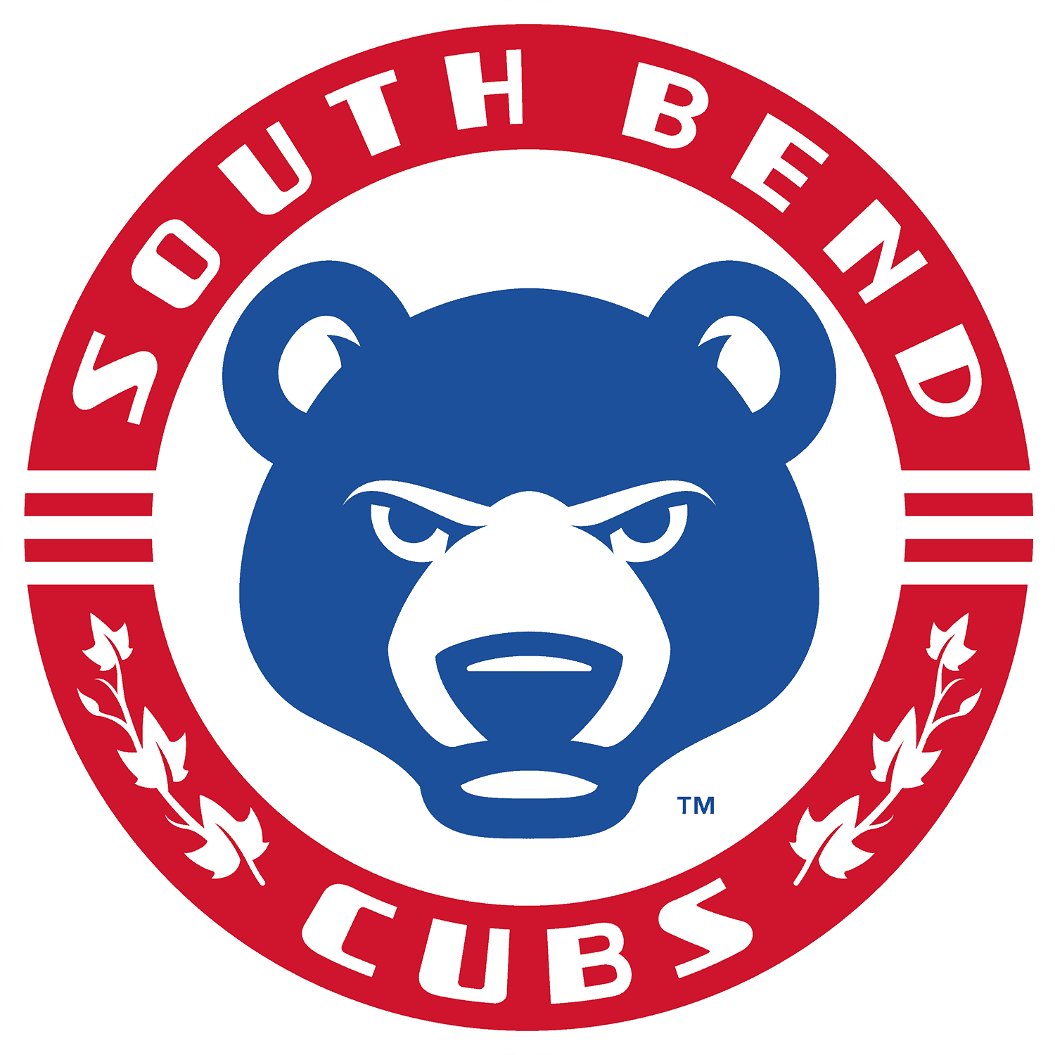 The South Bend Cubs logo.